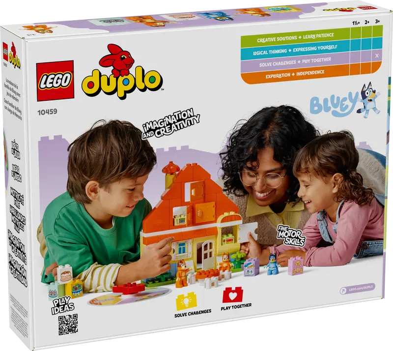 Bluey's House et jeu de mémoire